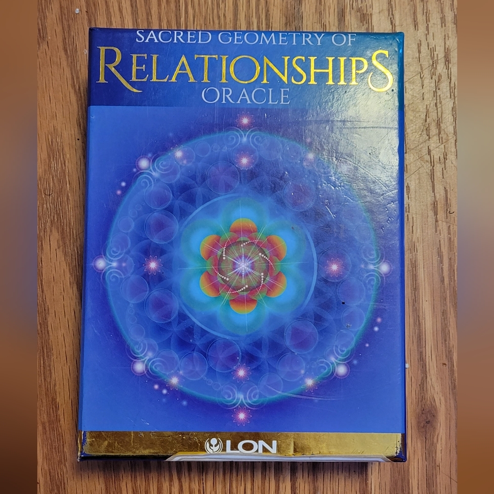 Sacred Relationships Oracle Deck, Guidebook, and Case